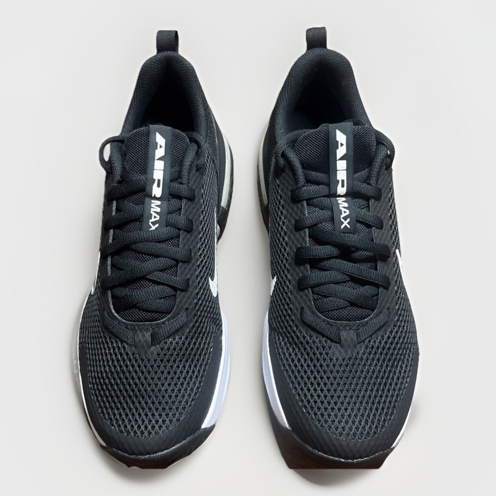 Nike Men AIR MAX Alpha Trainer 6  Running Black Sneakers Size 10